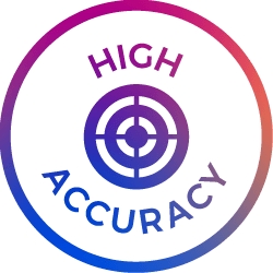 high accuracy icon